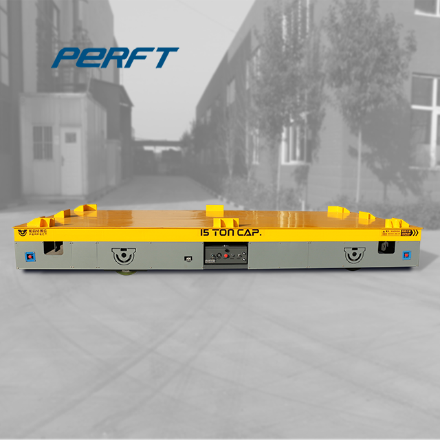 Motorized Rail Transfer Cart For Die Plant Cargo Handling 20 Tons Trolley best